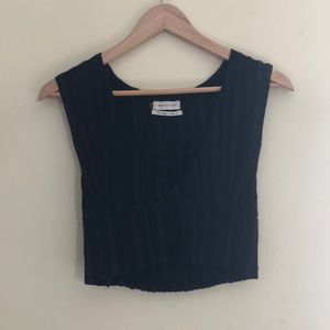 Urban Outfitters surplice crop top
